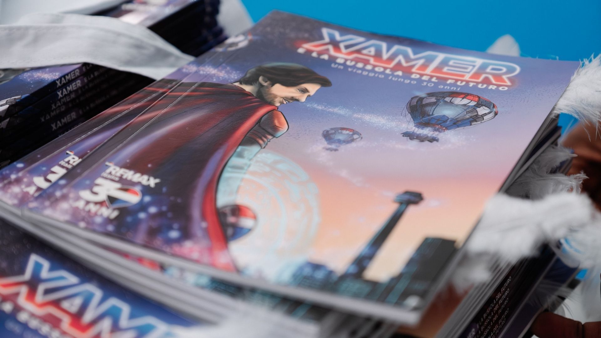 Fumetto XAMER, pubblicato in occasione del trentennale di REMAX Italia